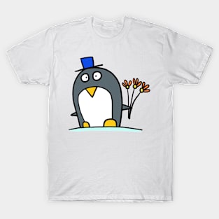 Groom - funny penguin T-Shirt